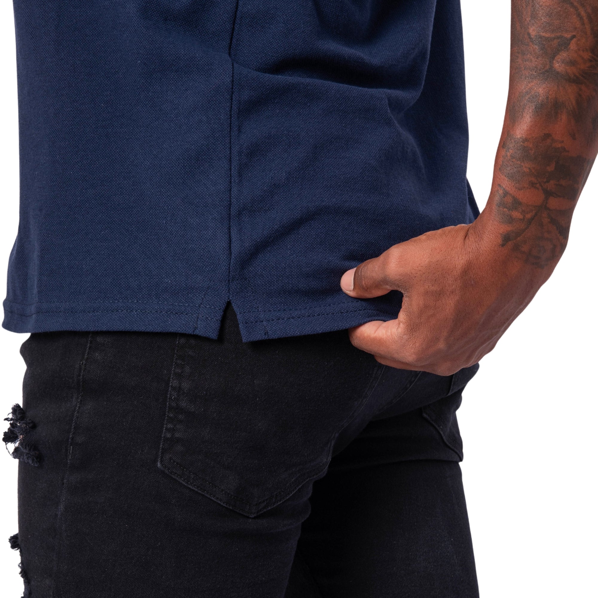 Men's Polo Shirt Cotton Pique Short Sleeve Regular-Fit