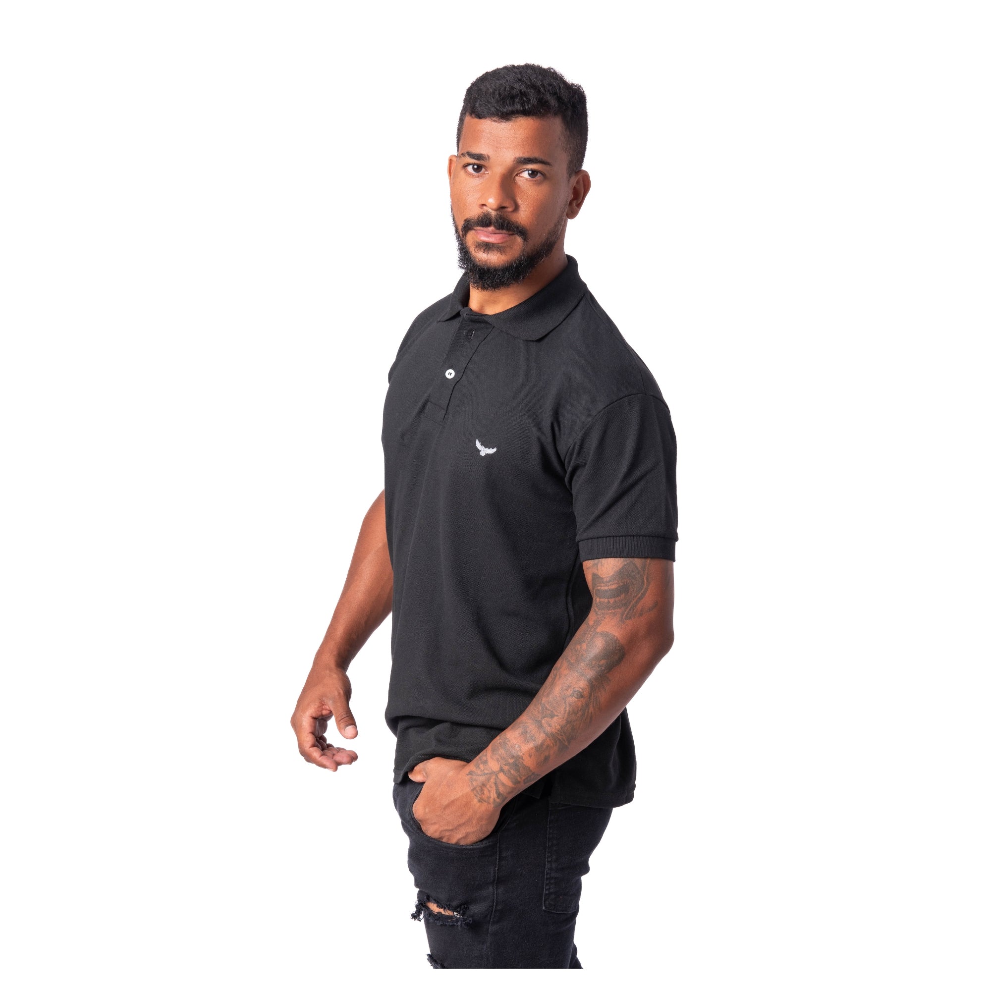 Men's Polo Shirt Cotton Pique Short Sleeve Regular-Fit