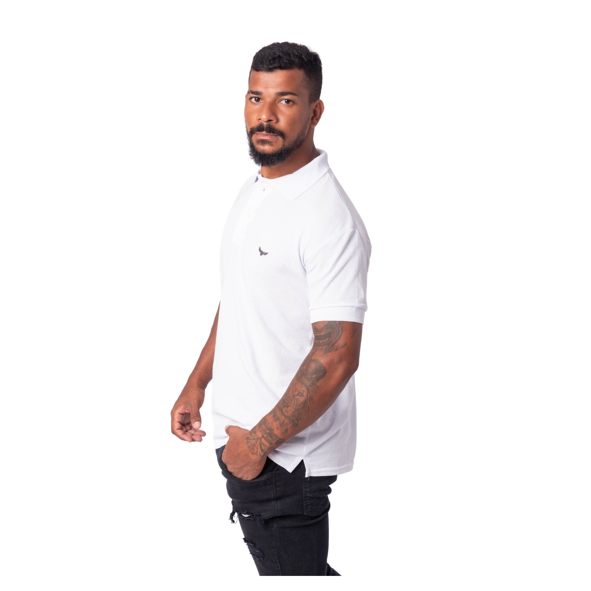 Men's Polo Shirt Cotton Pique Short Sleeve Regular-Fit