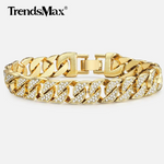 Load image into Gallery viewer, Miami Gold Curb Cuban Bracelet

