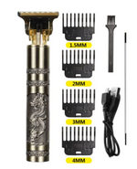 Load image into Gallery viewer, USB Vintage Electric Hair Trimmer Professional
