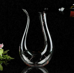 Load image into Gallery viewer, Crystal U-shaped 1500ml Wine Decanter
