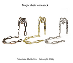 Load image into Gallery viewer, Magic Iron Chain Wine Bottle Holder
