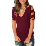 Load image into Gallery viewer, Women&#39;s blouse with Cutout on the Sleeves
