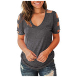 Load image into Gallery viewer, Women&#39;s blouse with Cutout on the Sleeves
