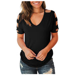 Load image into Gallery viewer, Women&#39;s blouse with Cutout on the Sleeves
