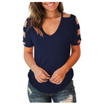 Load image into Gallery viewer, Women&#39;s blouse with Cutout on the Sleeves
