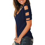 Load image into Gallery viewer, Women&#39;s blouse with Cutout on the Sleeves
