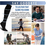 Load image into Gallery viewer, Men Compression Stockings Women Hiking Running Elastic Socks Sports Socks Flight Pregnancy Swollen Varicose Veins Marathon Socks
