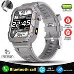 Load image into Gallery viewer, Men’s Waterproof Smartwatch with Bluetooth Calls &amp; Fitness Tracking
