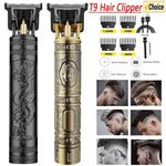 Load image into Gallery viewer, T9 Vintage Electric Hair Trimmer for Men – Rechargeable &amp; Stylish
