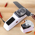Load image into Gallery viewer, Electric Knife Sharpener – 5-Second Fast Sharpening &amp; Polishing Tool for All Kitchen Knives
