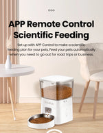 Load image into Gallery viewer, Smart Pet Food Dispenser – Automatic Wi-Fi Feeder for Dogs &amp; Cats
