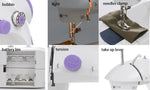 Load image into Gallery viewer, Compact Sewing Machine 202 – With Built-in Light, Cutter &amp; Pedal | Ideal for Beginners
