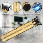 Load image into Gallery viewer, T9 Vintage Electric Hair Trimmer for Men – Rechargeable &amp; Stylish
