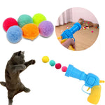Load image into Gallery viewer, Interactive Cat Toy - Plush Ball Launcher for Indoor Play
