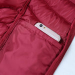 Load image into Gallery viewer, Women&#39;s Parka Ultralight Slim Down Jacket Autumn Winter Hooded Cotton Coat
