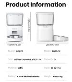 Load image into Gallery viewer, Smart Pet Food Dispenser – Automatic Wi-Fi Feeder for Dogs &amp; Cats
