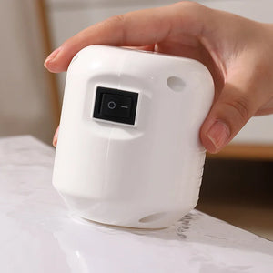 Mini Electric Vacuum Pump – Compression Sealer for Clothes & Food Storage Bags | Space-Saving Organizer