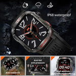 Load image into Gallery viewer, 2024 Outdoor Smartwatch with Fitness Tracker &amp; Bluetooth Calls
