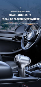 Portable Wireless Car Vacuum – 4-in-1 Handheld Cleaner with Powerful Suction for Home & Auto