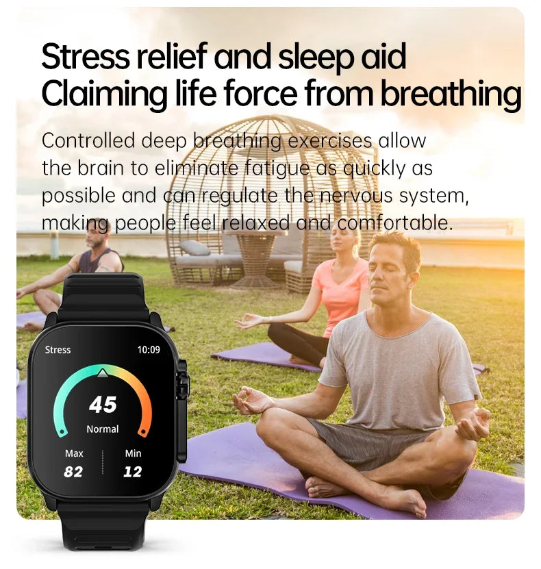 T900 Ultra 2 Smartwatch 49mm – Bluetooth Calls, NFC & Wireless Charging