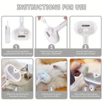 Load image into Gallery viewer, Pet Hair Remover Comb with Spray – Grooming Tool for Dogs &amp; Cats with Built-in Mist Function
