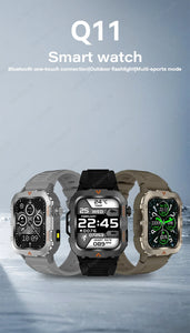 Men’s Waterproof Smartwatch with Bluetooth Calls & Fitness Tracking