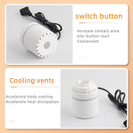 Load image into Gallery viewer, Mini Electric Vacuum Pump – Compression Sealer for Clothes &amp; Food Storage Bags | Space-Saving Organizer
