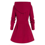 Load image into Gallery viewer, Women&#39;s Hooded Sweatshirt Autumn Winter Long Sleeve Zipper Coat
