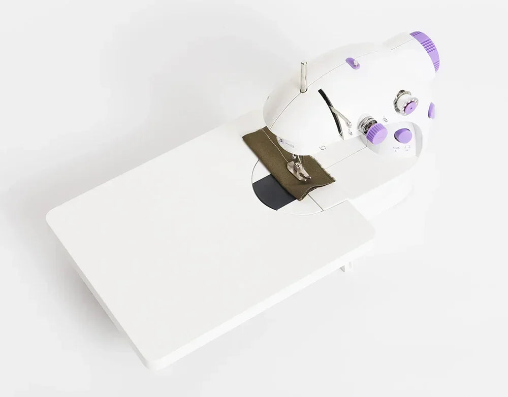 Compact Sewing Machine 202 – With Built-in Light, Cutter & Pedal | Ideal for Beginners