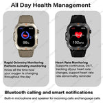 Load image into Gallery viewer, Men’s Waterproof Smartwatch with Bluetooth Calls &amp; Fitness Tracking
