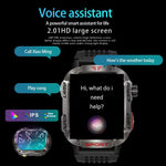 Load image into Gallery viewer, 2024 Outdoor Smartwatch with Fitness Tracker &amp; Bluetooth Calls
