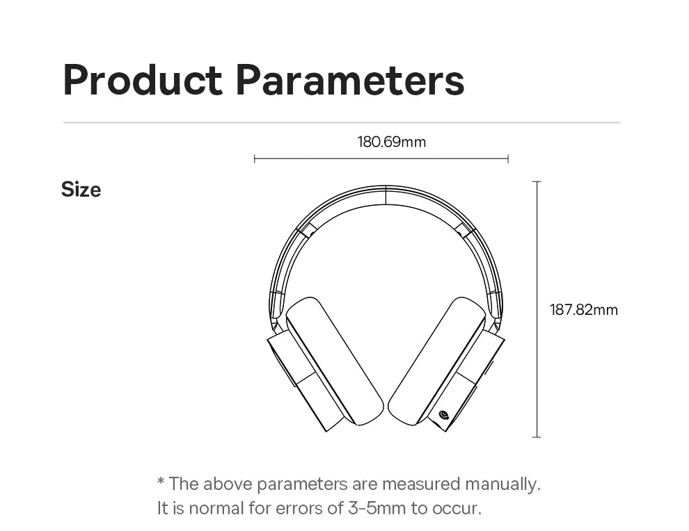 Baseus GH02 Wireless Gaming Headphones - RGB & Bluetooth 5.3