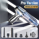 Load image into Gallery viewer, Portable Wireless Car Vacuum – 4-in-1 Handheld Cleaner with Powerful Suction for Home &amp; Auto

