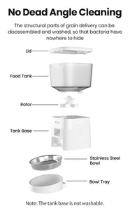 Smart Pet Food Dispenser – Automatic Wi-Fi Feeder for Dogs & Cats