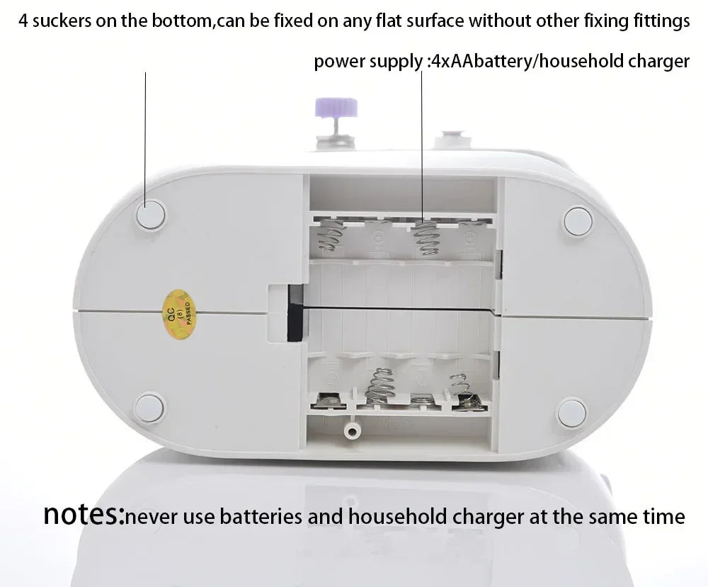 Compact Sewing Machine 202 – With Built-in Light, Cutter & Pedal | Ideal for Beginners