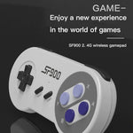 Load image into Gallery viewer, SF900 Retro Game Console – 5000 Built-in Games, HDMI Output, Wireless Controllers, SNES Style

