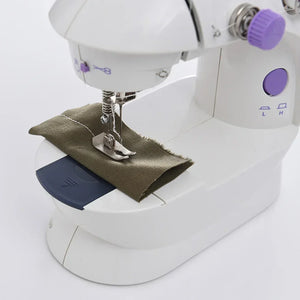 Compact Sewing Machine 202 – With Built-in Light, Cutter & Pedal | Ideal for Beginners