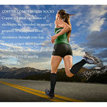 Load image into Gallery viewer, Men Compression Stockings Women Hiking Running Elastic Socks Sports Socks Flight Pregnancy Swollen Varicose Veins Marathon Socks
