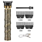 Load image into Gallery viewer, T9 Vintage Electric Hair Trimmer for Men – Rechargeable &amp; Stylish
