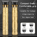 Load image into Gallery viewer, T9 Vintage Electric Hair Trimmer for Men – Rechargeable &amp; Stylish
