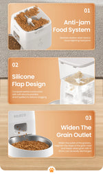 Load image into Gallery viewer, Smart Pet Food Dispenser – Automatic Wi-Fi Feeder for Dogs &amp; Cats
