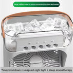 Load image into Gallery viewer, 3-in-1 Portable Air Cooler, Humidifier &amp; LED Night Light
