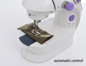 Compact Sewing Machine 202 – With Built-in Light, Cutter & Pedal | Ideal for Beginners
