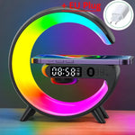 Load image into Gallery viewer, RGB Wireless Charger Stand with Alarm Clock &amp; Speaker
