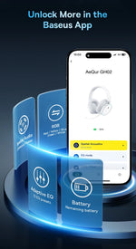 Load image into Gallery viewer, Baseus GH02 Wireless Gaming Headphones - RGB &amp; Bluetooth 5.3
