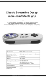 Load image into Gallery viewer, SF900 Retro Game Console – 5000 Built-in Games, HDMI Output, Wireless Controllers, SNES Style

