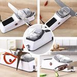 Load image into Gallery viewer, Electric Knife Sharpener – 5-Second Fast Sharpening &amp; Polishing Tool for All Kitchen Knives
