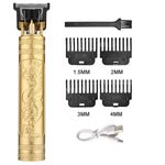 Load image into Gallery viewer, T9 Vintage Electric Hair Trimmer for Men – Rechargeable &amp; Stylish
